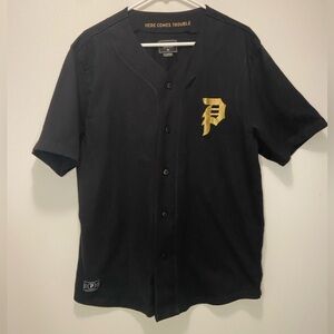Primitive Champs Jersey Shirt Black